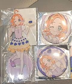 名探偵プリキュア プリティストア アクリルスタンド 缶バッジ 明智