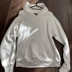 BALENCIAGA ホワイト パーカー バレンシアガ 最終値下げ - メルカリ