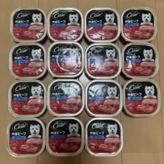 Cesar 吟選ビーフ まぐろ入り 100g×15缶 ドックフードのサムネイル