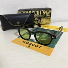 新品】 ジョニーデップ愛用 MOSCOT モスコット レムトッシュ グリーン