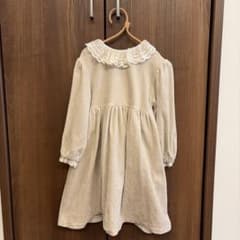 monbebe ベロアワンピース Mサイズ(3-4y)のサムネイル