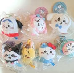 ちいかわ サンリオ ぷちミニマスコット 7種　うさぎ　ハチワレ　モモンガ　かに ちいかわ ハチワレ うさぎ モモンガ ぷちミニマスコット サンリオ