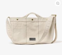DESCENDANT SHOULDER BAG raregem 新品未使用 DESCENDANT/SHOULDER BAG raregem (WHITE)