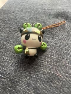 平成レトロ クーリア アーミーこぱむだ 迷彩柄 パンダ キーホルダー