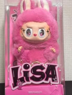 ジモモ zimomo 海外限定 lisa labubuカラフルウサギ耳ぬいぐるみ