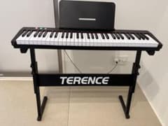 TERENCE 電子ピアノ TS-01 スタンド付き 動作確認済 ピアノ 鍵盤楽器 外箱付き 電源コード付属 テレンス Y3005 TERENCE TS-01 電子ピアノ 61鍵盤 スタンド付き 送料込み - メルカリ