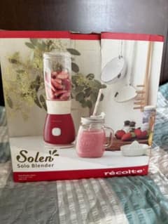 recolte Solen Solo Blender 本体 レッド - メルカリ
