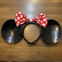 初代デザイン　ディズニー　プラスチック　カチューシャ　ミニーちゃんのサムネイル