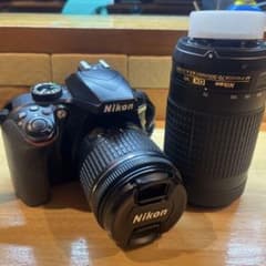 デジタルカメラ Nikon D3400 +NikonDX VR AF-PNIKKOR70-30 Nikon D3400 +NikonDX VR AF-PNIKKOR70-30 - メルカリ