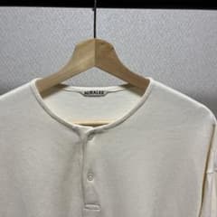 AURALEE オーラリー コットンピケ ビッグポロ サイズ4 AURALEE オーラリー コットンピケ ビッグポロ サイズ4 AURALEE