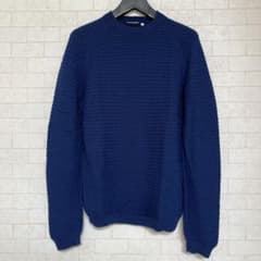 Calvin Klein ウール100%セーター L ブルーのサムネイル