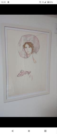 Rosamond 87 リトグラフ 石版画 女性像 Rosamond 87 リトグラフ 石版画 女性像 - メルカリ