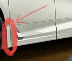 アルフォード30後期　TRDフェンダーパネル右側(運転席側)のみのサムネイル