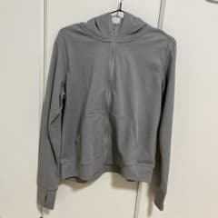 無印良品 ハーフパーカー M グレーのサムネイル