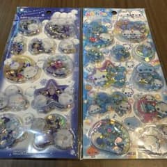 スパンコールパーティーシール あわわちゃん シマエナガ 新品のサムネイル