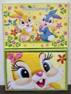 【新品未使用】ディズニー ミスバニー 大判フェイスタオル 60×118cmのサムネイル