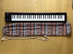 【美品】KORG microKEY Air 61鍵 ＼一点もの手縫いカバー付／ 美品】KORG microKEY Air 61鍵 （☆一点もの手縫いカバー付） - メルカリ