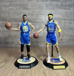 「カリー&トンプソン　セットNBA エンターベイ」 カリー&トンプソン セットNBA エンターベイ」 - メルカリ