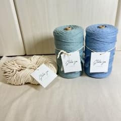 Stella sea FIBERS マクラメ コード・ロープ 3種類セットのサムネイル
