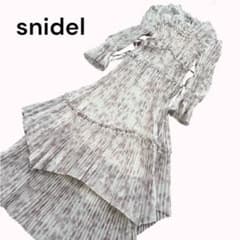snidel スナイデル ワッシャープリーツワンピース ロングワンピースのサムネイル