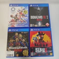 PS4 ソフト 4本セット まとめ売り
