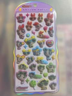 パワーパフガールズ COTTON PUFFYシールのサムネイル