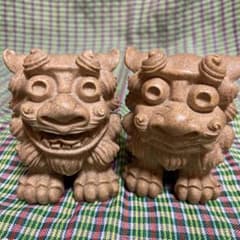 シーサー 置物 縁起物 魔除け オブジェ 獅子 - メルカリ