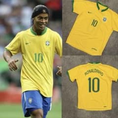 2006 W杯 ロナウジーニョ ブラジル代表 Ronaldinho Brazil - メルカリ