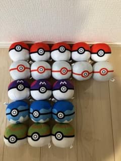 ポケットモンスター ぬいぐるみ～モンスターボールコレクション 19個