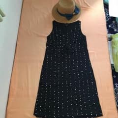 美品 ドット刺繍ワンピースのサムネイル
