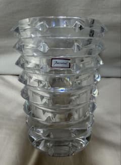 バカラ　Baccarat フラワーベース　アルルカン　Arlequin 水垢有 バカラ Baccarat フラワーベース アルルカン Arlequin 水垢有 | Mercari