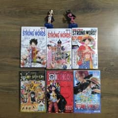 ONE PIECE STRONG WORDS·상하권 세트 등 피규어 첨부