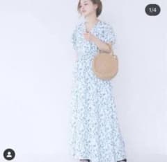 fifth フィフス　花柄 半袖ロングワンピースのサムネイル
