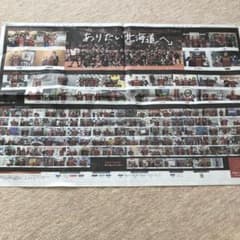 北海道新聞　令和四年12月26日　コンサドーレパートナーの皆様紙面一枚のサムネイル