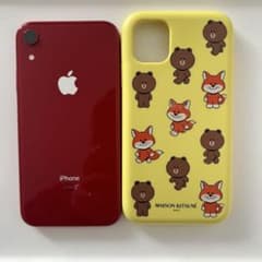 iphonexr 128gb レッド メゾンキツネiPhoneケースのサムネイル