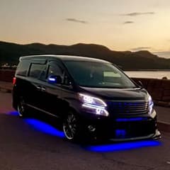 ヴェルファイア20 イカリング レッドアイ ワンオフ カスタムヘッド