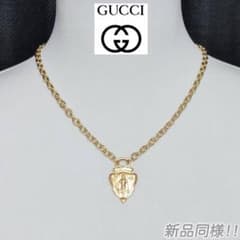 【GUCCI】クレストチャームトップネックレス★超美品!!★確実正規品 GUCCI】クレストチャームトップネックレス☆超美品!!☆確実正規品