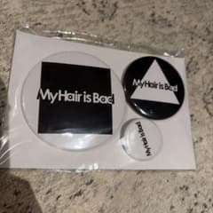【新品未開封】My Hair is Bad 缶バッジ 3個セットのサムネイル