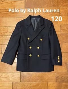 Polo by Ralph Laure 紺ブレ パンツセット 金ボタン 130 Polo by Ralph Laure 紺ブレ パンツセット 金ボタン 130 Polo by