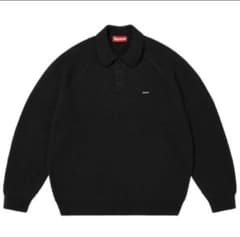 Supreme Small Box Polo Sweater Black S - メルカリ