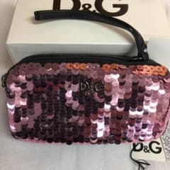 交渉商品　　D&G スパンコール ポーチのサムネイル