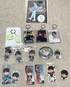 中島颯太 クリアチャーム 千社札 フォトキーホルダー アクリルスタンドのサムネイル