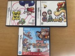 ニンテンドーDSソフト マリオシリーズ3本セット 動作確認済 バラ売り可のサムネイル