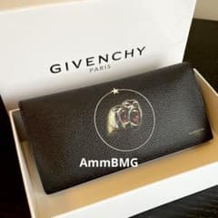 g*g様 新品10万　定番　GIVENCHY　猿　ブラック 長財布　メンズ　正規 g*g様 新品10万 定番 GIVENCHY 猿 ブラック 長財布 メンズ 正規 - メルカリ