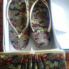 草履とバックのセットのサムネイル