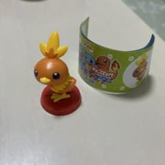 ポケモン チョコエッグ フィギュア 旅立ちの３匹 アチャモのサムネイル