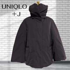 極美品✨️ UNIQLO +J ハイブリッドダウン ジャケット ワイン M - メルカリ