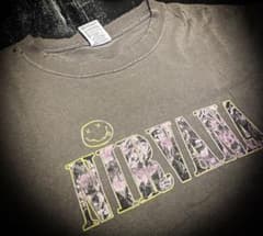 レア ニルバーナ nirvana 1997年製ヴィンテージ Tシャツ スマイル 