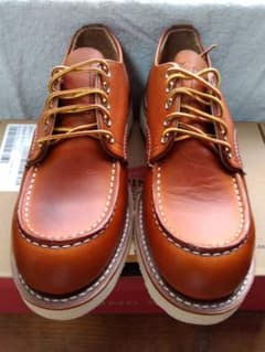 RED WING SHOES モックトゥローカットブーツ 8092 9D - メルカリ