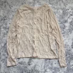 しまむら tal.byyumi. シアー ウェーブ カーディガン L